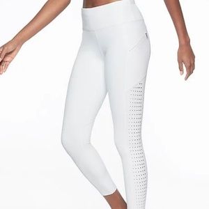 White athleta leggings